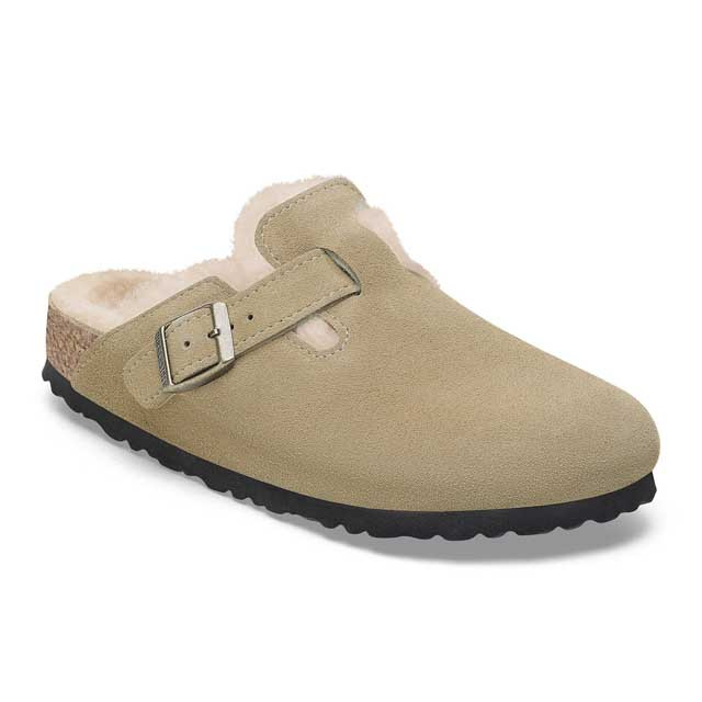 Birkenstock Women's Boston Shearling Clogs 8 Birkenstock Women's Boston Shearling Clogs