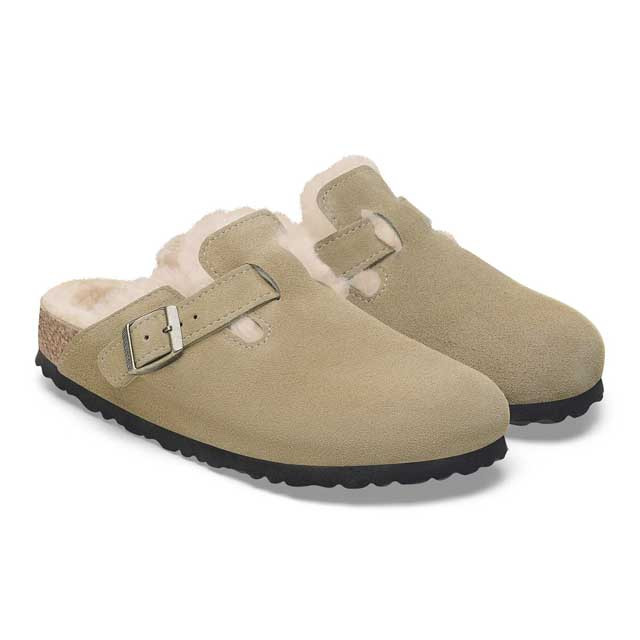 Birkenstock Women's Boston Shearling Clogs 9 Birkenstock Women's Boston Shearling Clogs