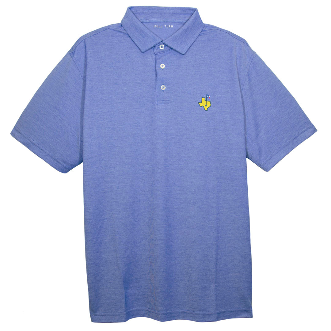 TYLER'S Men's Texas Golf Polo
