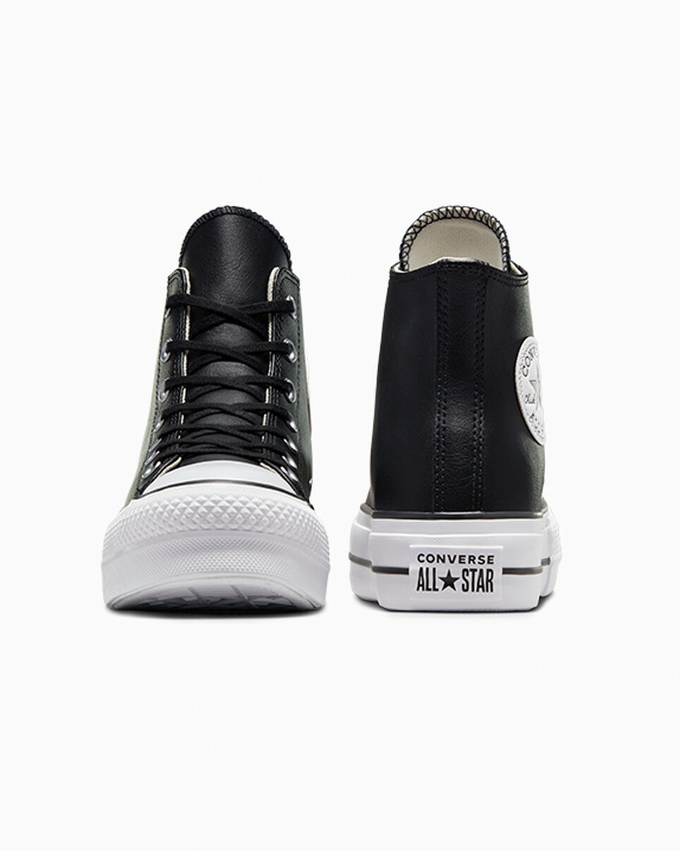 Converse Women's Chuck Taylor All Star Leather Platform High Top Shoes