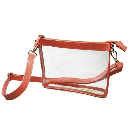 Capri Designs Clear Small Crossbody