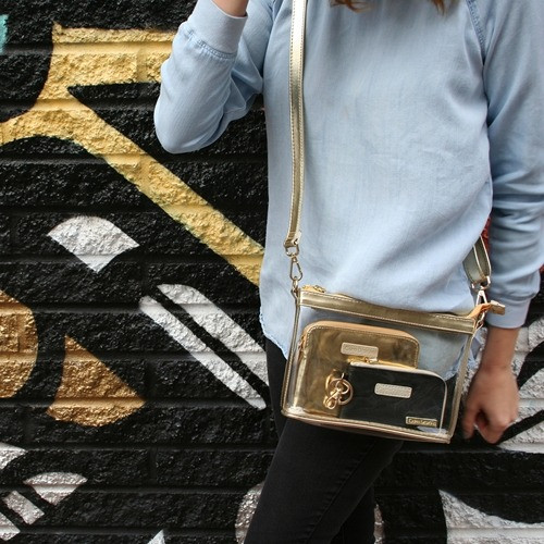 Capri Designs Clear Small Crossbody