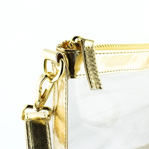 Capri Designs Clear Small Crossbody