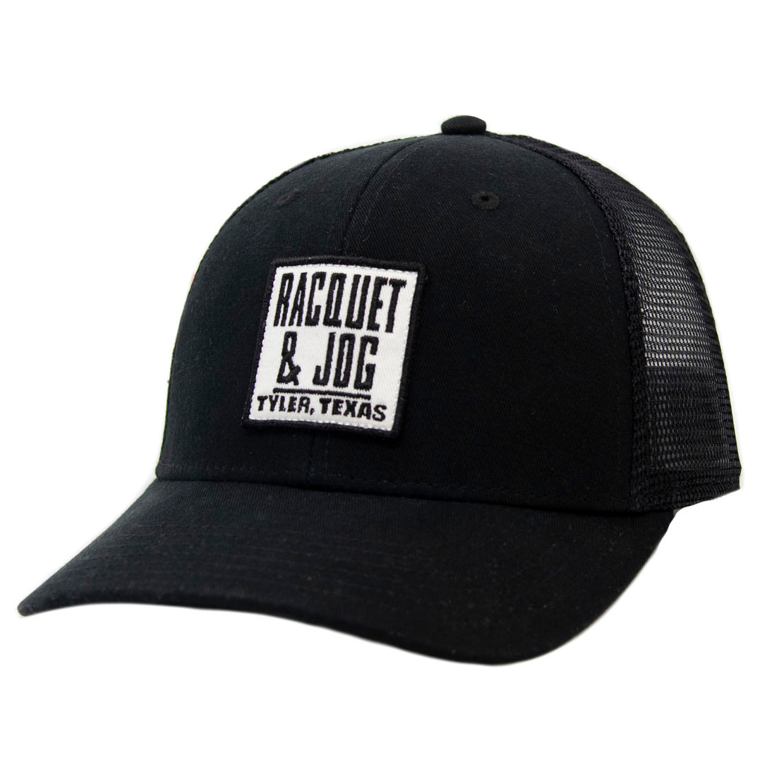 Racquet & Jog Patch Trucker Hat