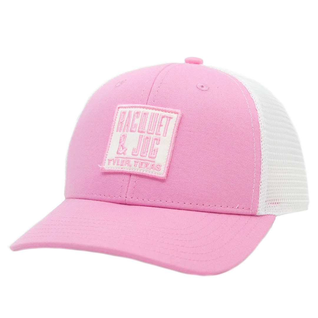 Racquet & Jog Patch Trucker Hat 3 Racquet & Jog Patch Trucker Hat