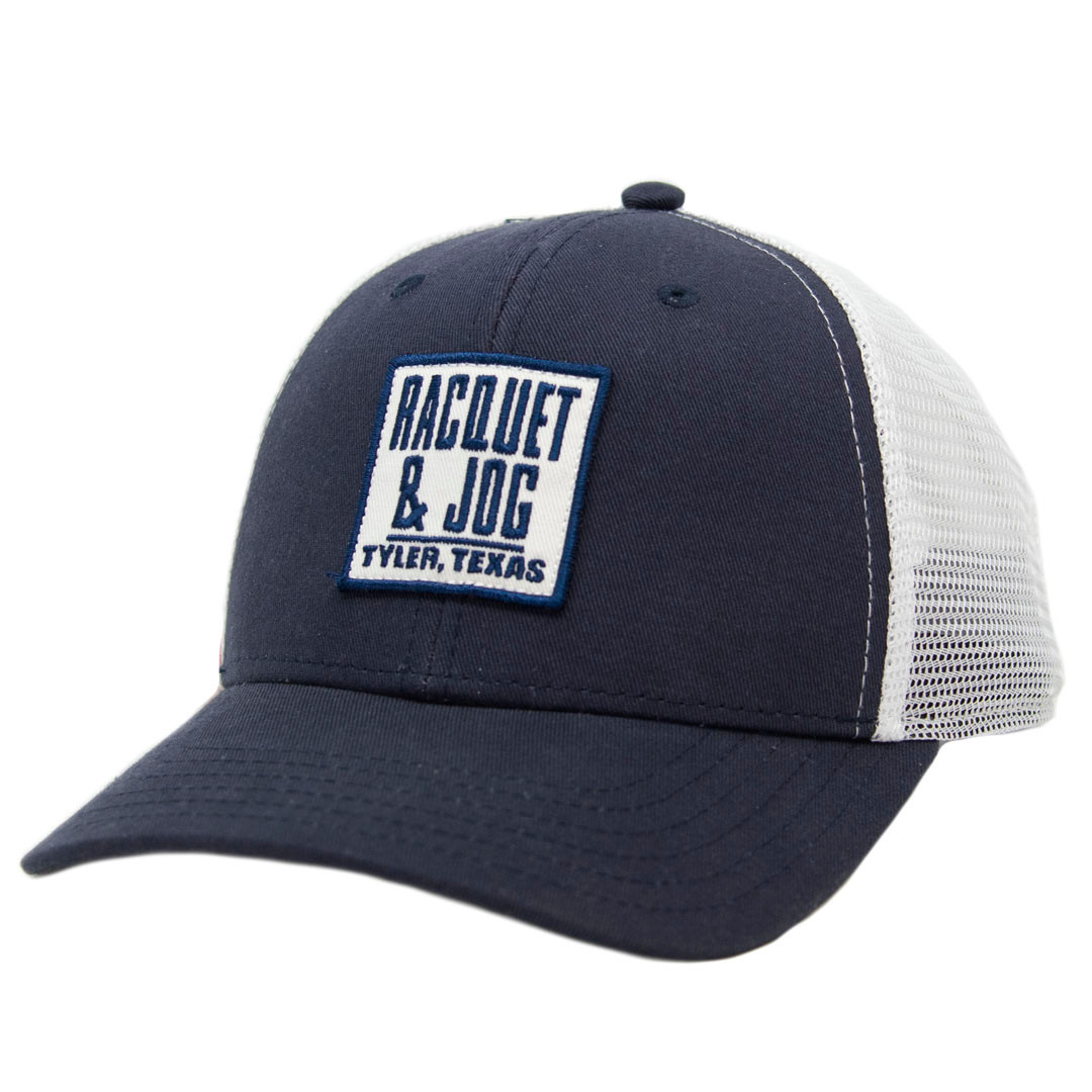 Racquet & Jog Patch Trucker Hat 5 Racquet & Jog Patch Trucker Hat