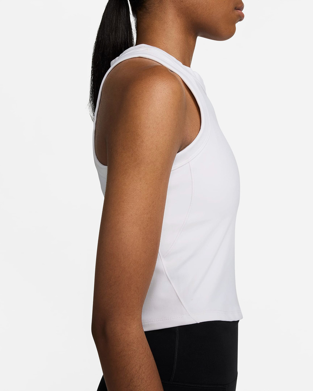 Nike Women's Dri-FIT One Fitted Cropped Tank Top