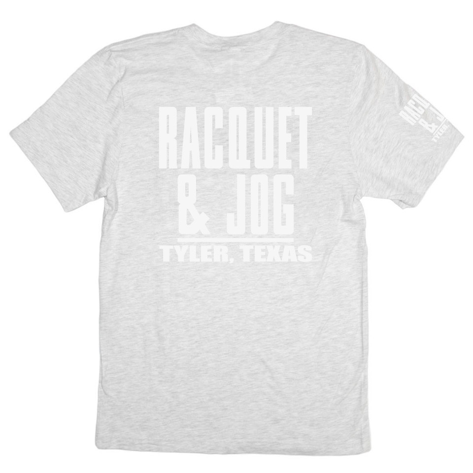 TYLER'S Ash/White Track Tee