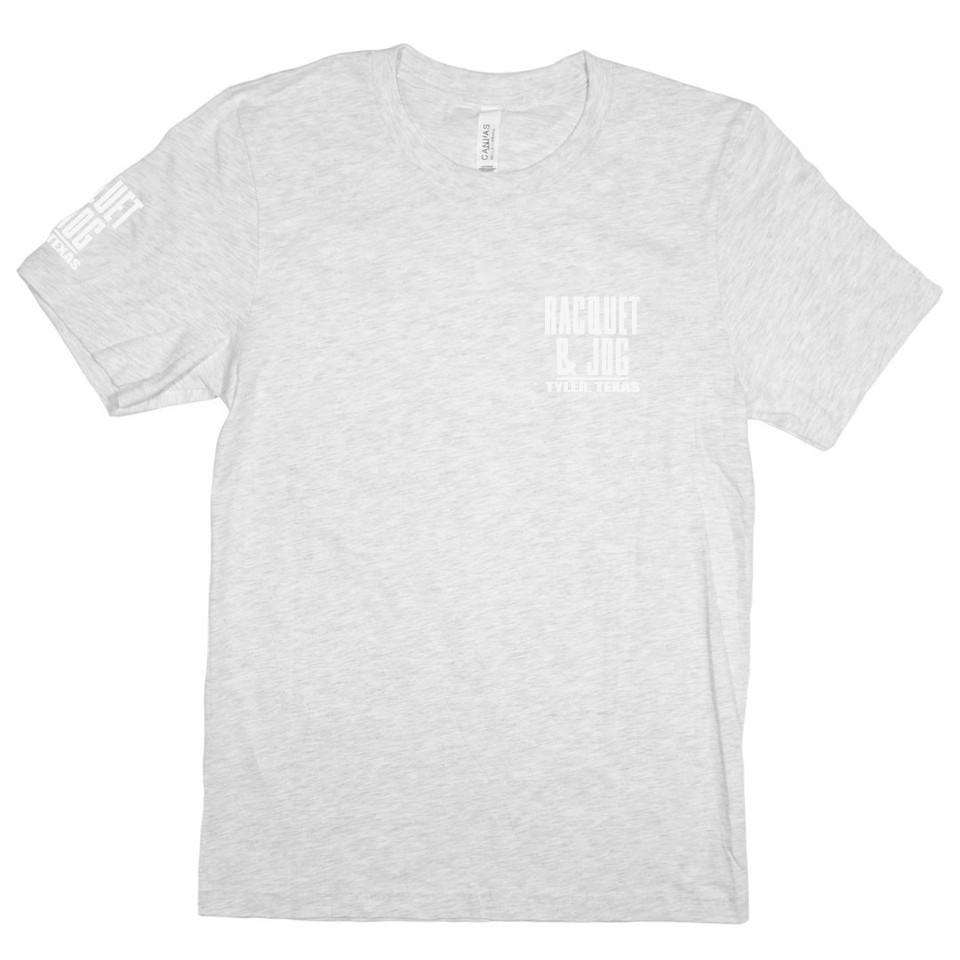 TYLER'S Ash/White Track Tee
