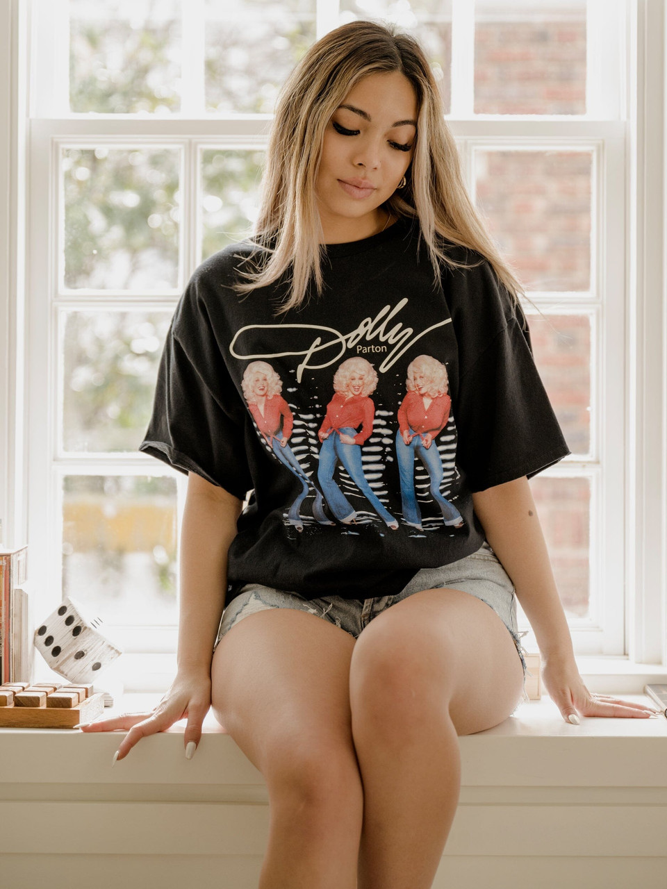 Livy Lu Dolly Parton Triple Threat T-Shirt