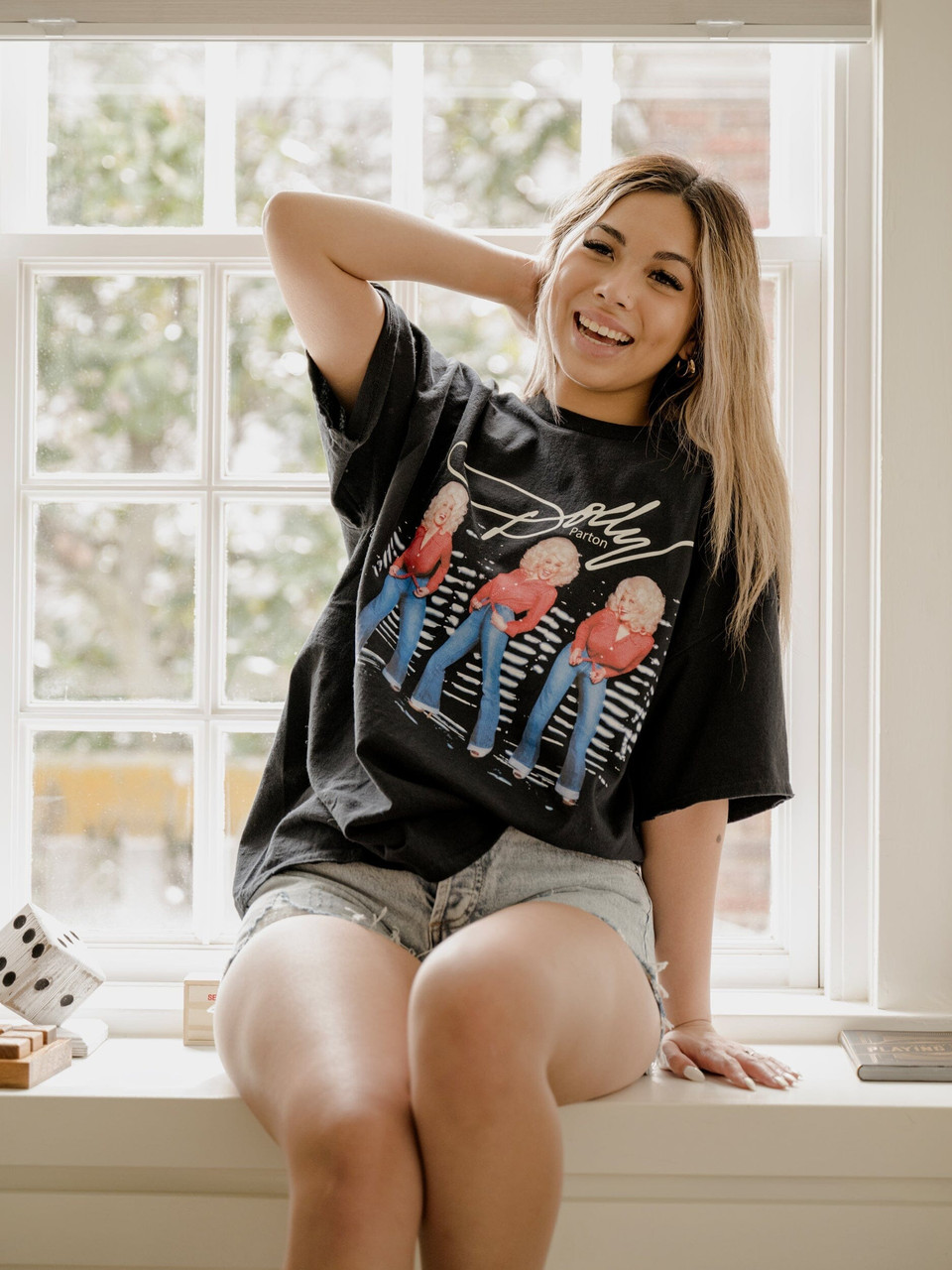 Livy Lu Dolly Parton Triple Threat T-Shirt 3 Livy Lu Dolly Parton Triple Threat T-Shirt