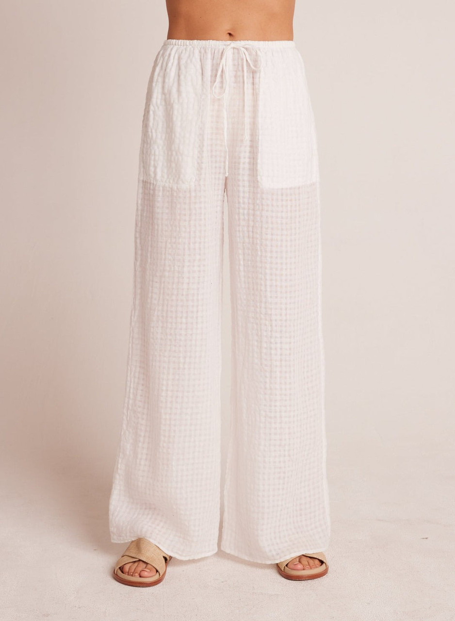 Bella Dahl Women's Wide Leg Beach Pants