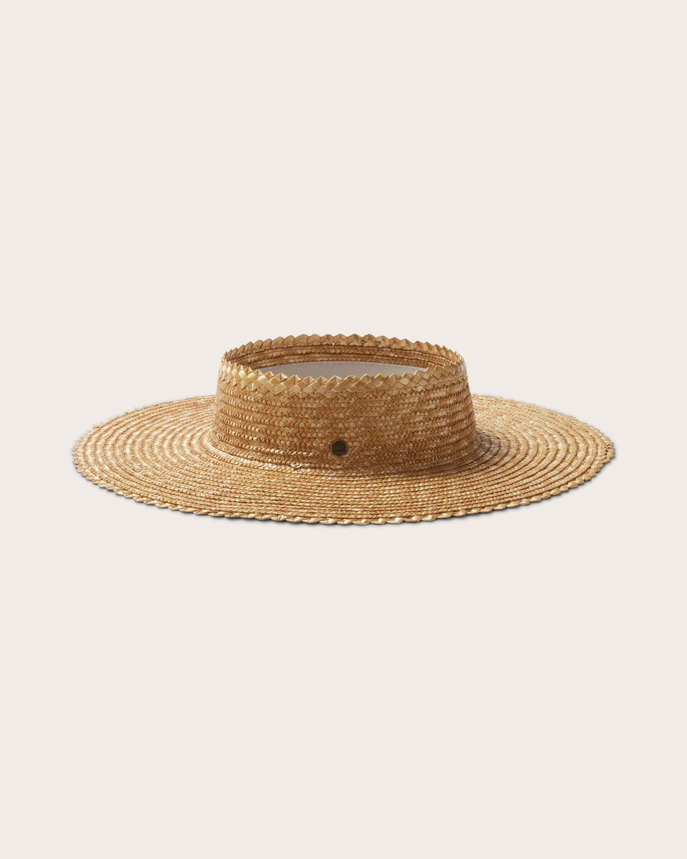 Hemlock Tropez Straw Visor