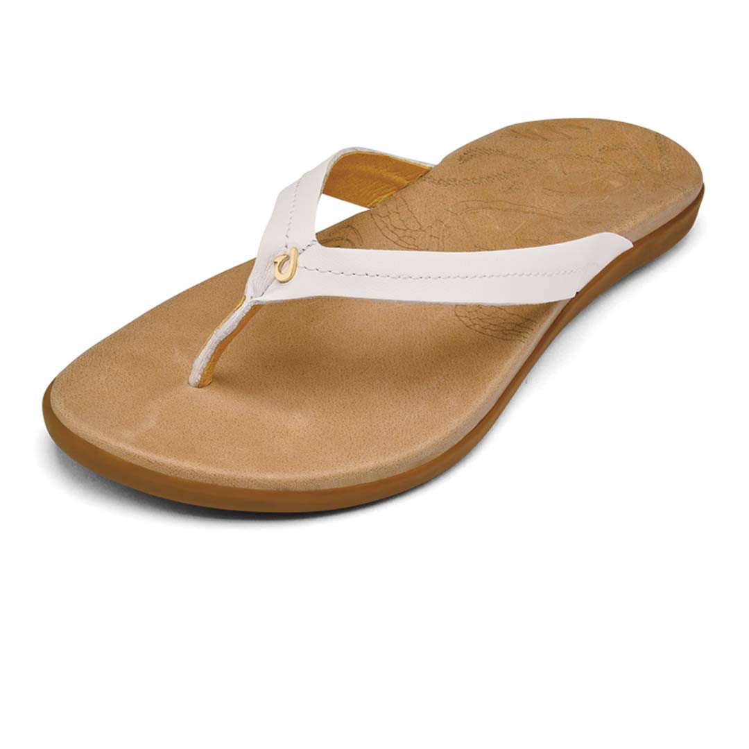 Olukai Women's Honu Leather Beach Sandals