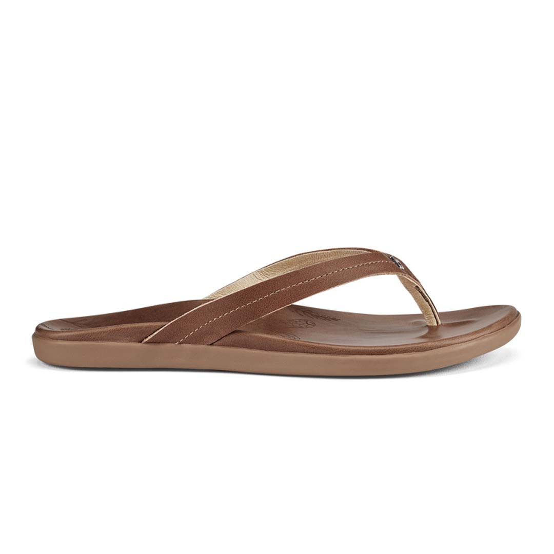 Olukai Women's Honu Leather Beach Sandals