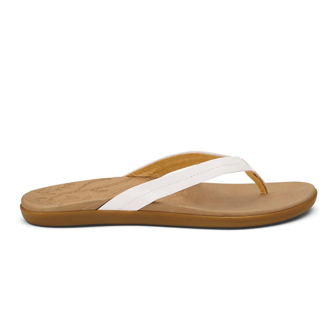Olukai Women's Honu Leather Beach Sandals