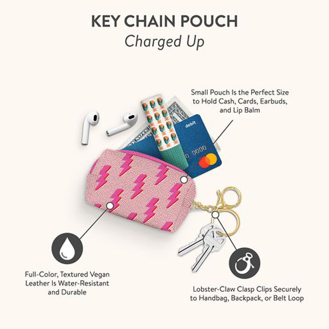 Charged Up Keychain Pouch 5 Charged Up Keychain Pouch