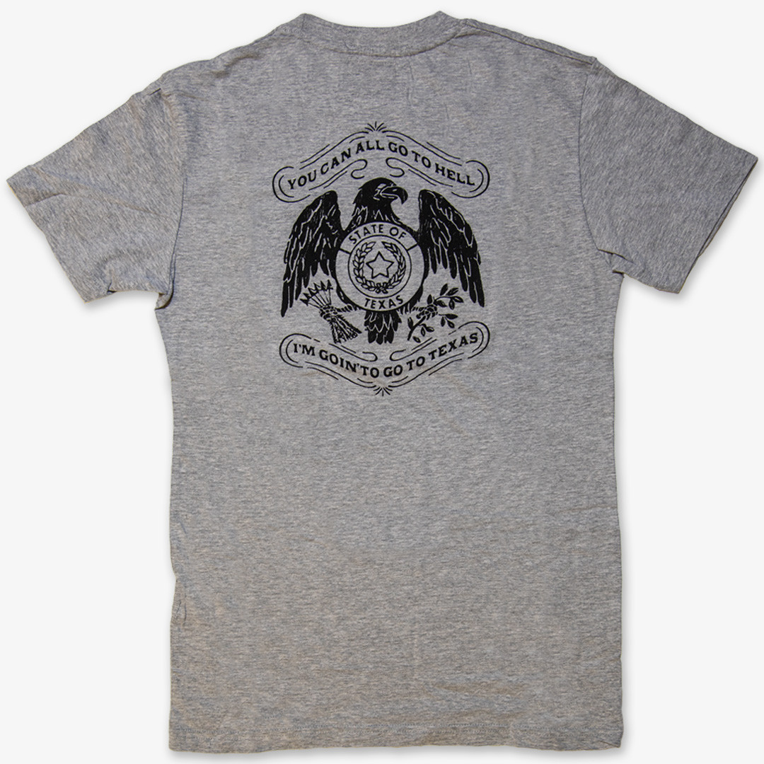 Davy Crockett Texas Short Sleeve Tee