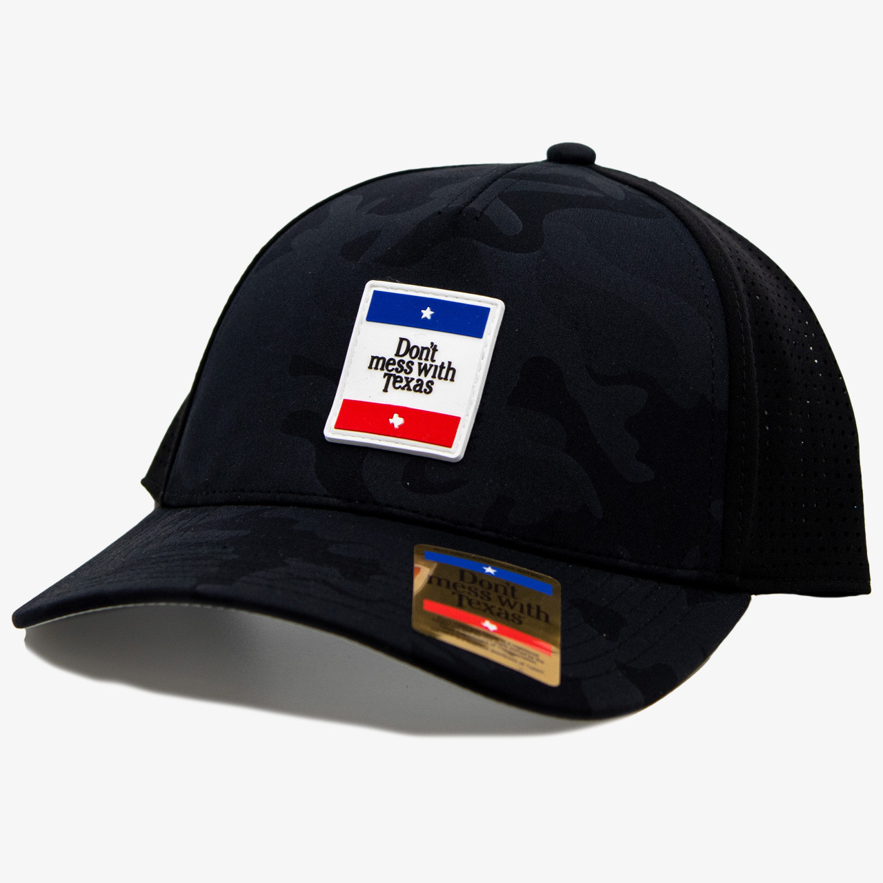 Don't Mess With Texas Camo Performance Snapback Cap