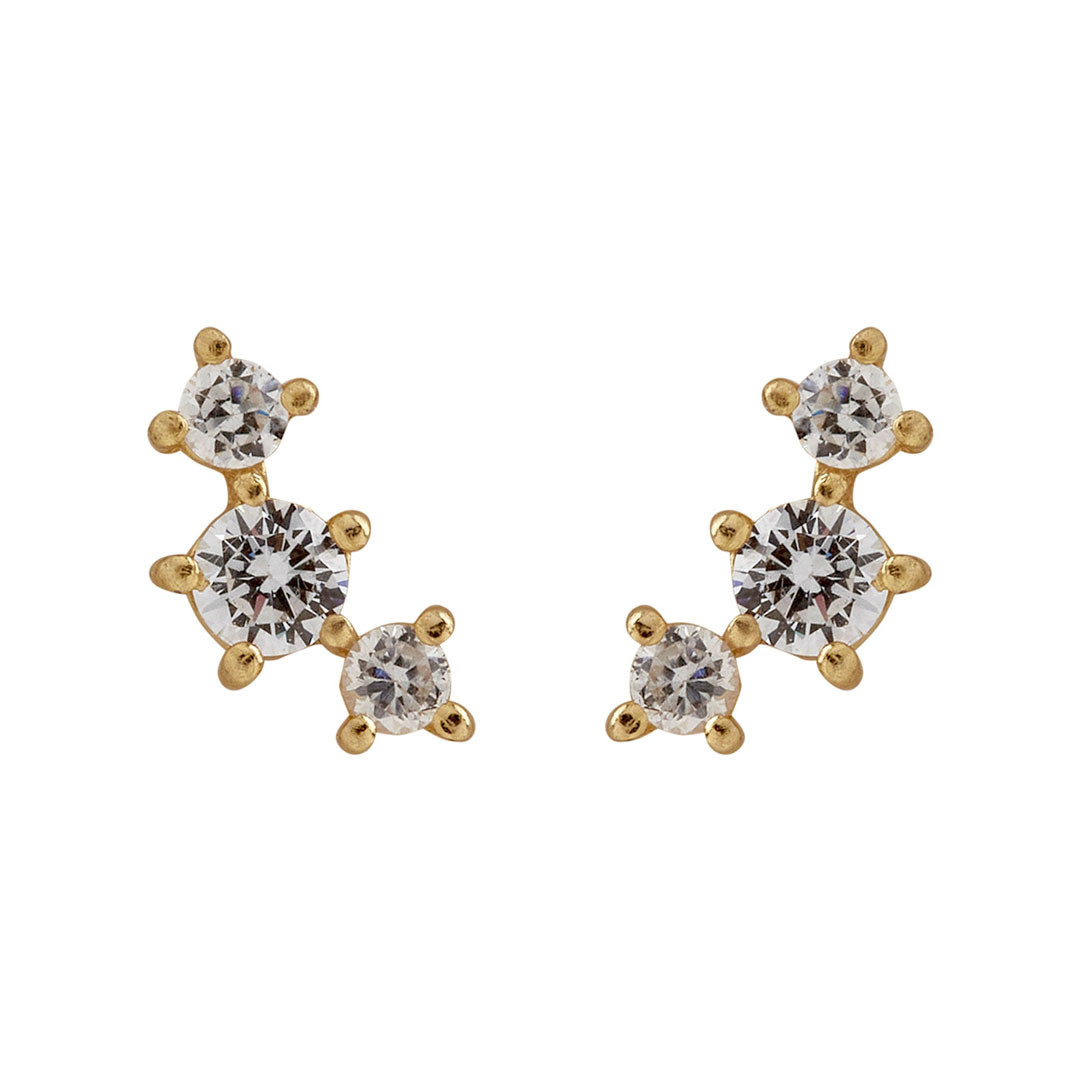 Pura Vida Estrella Gemstone Stud Earrings