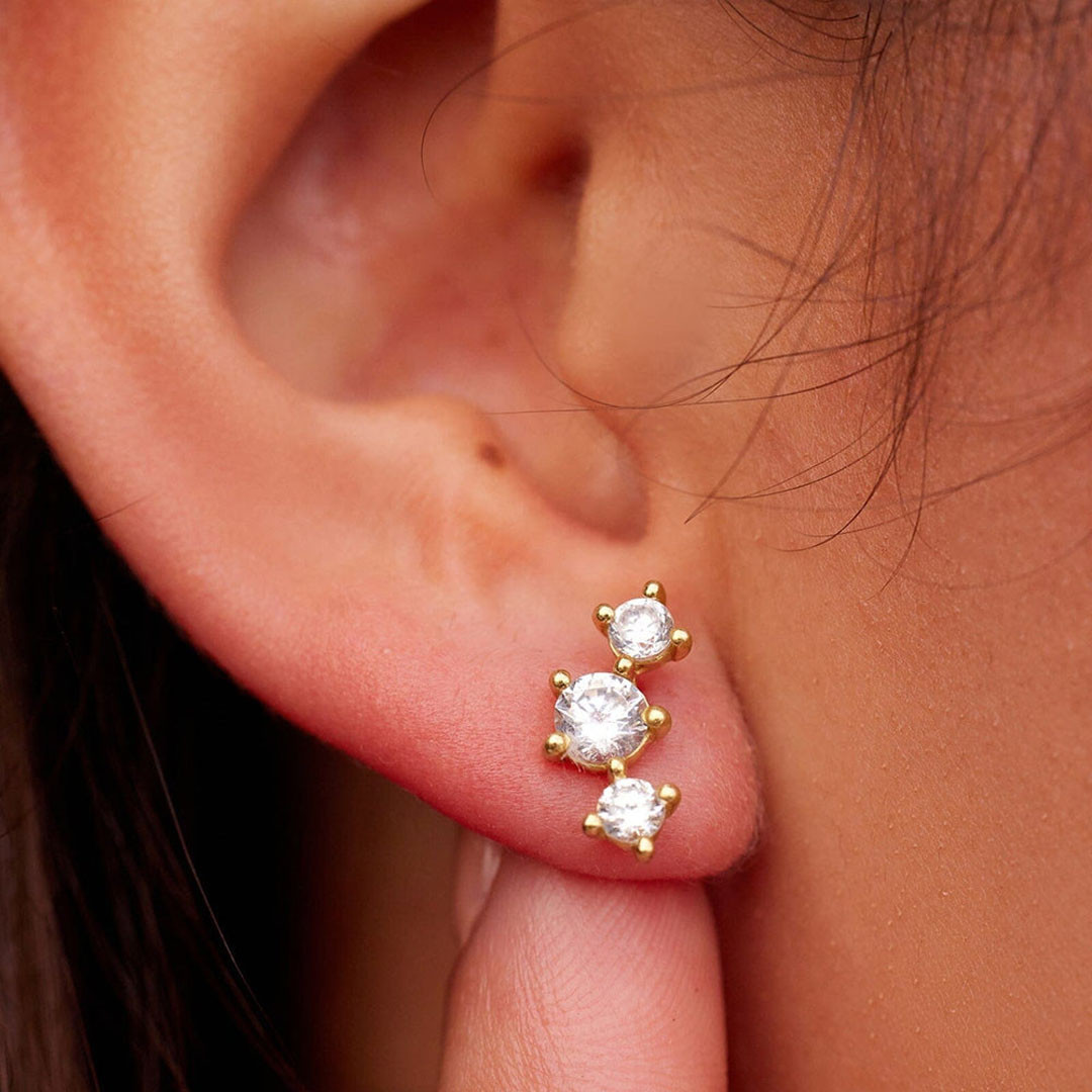 Pura Vida Estrella Gemstone Stud Earrings 3 Pura Vida Estrella Gemstone Stud Earrings