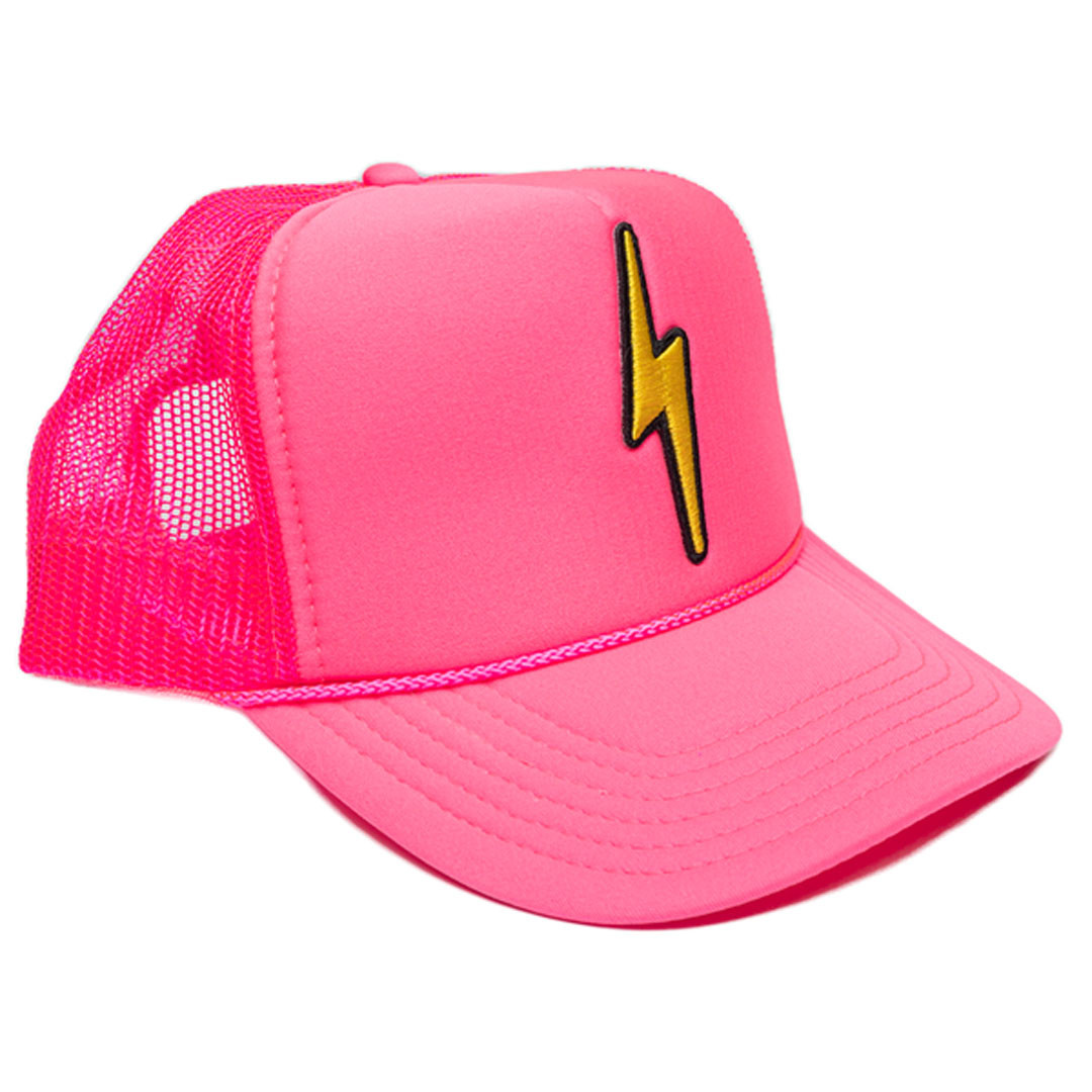 Local Beach Lightning Bolt Trucker Hat