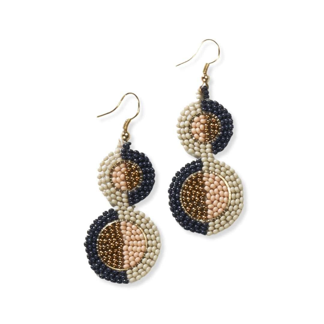 Double Disc Earrings