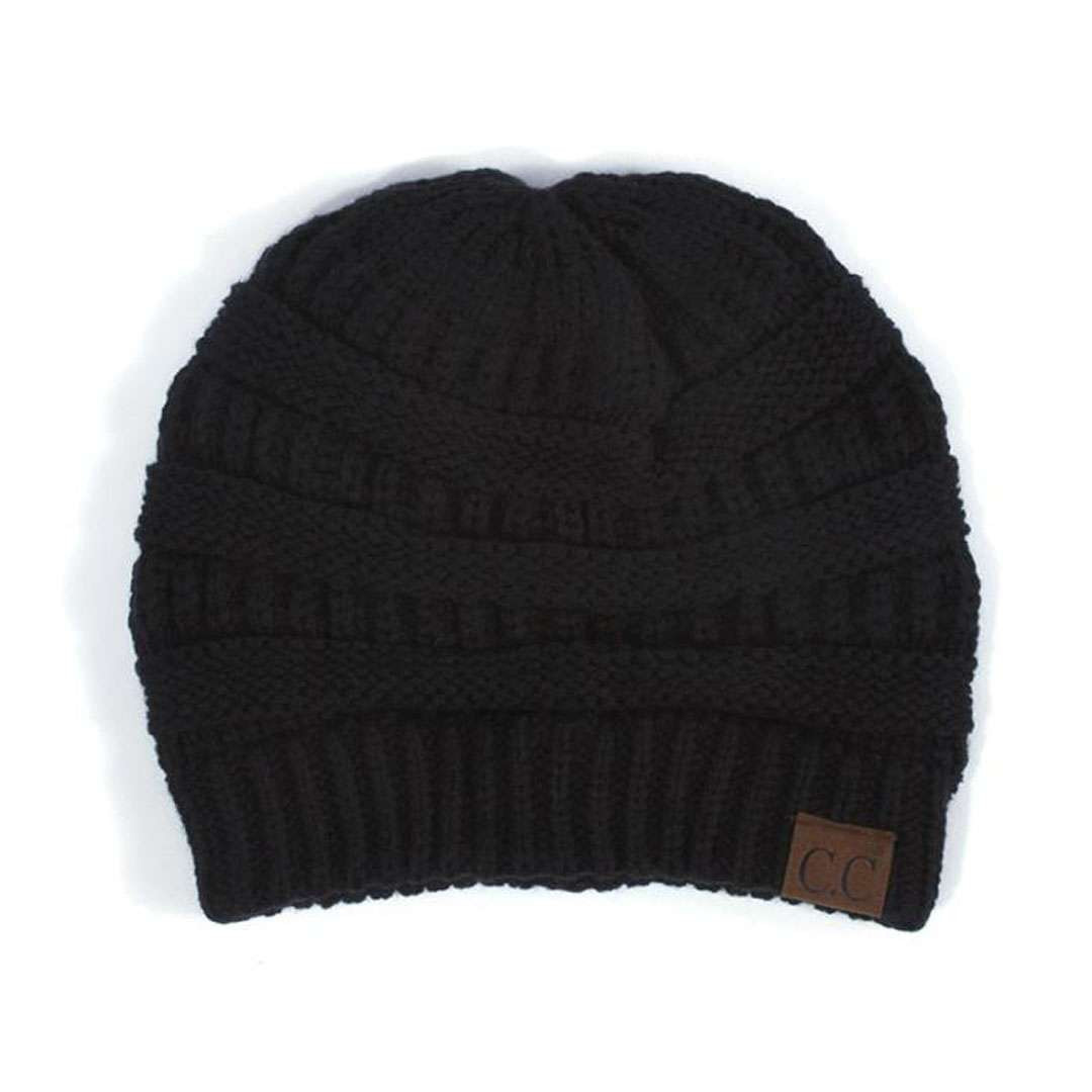 Classic Cable Knit Beanie