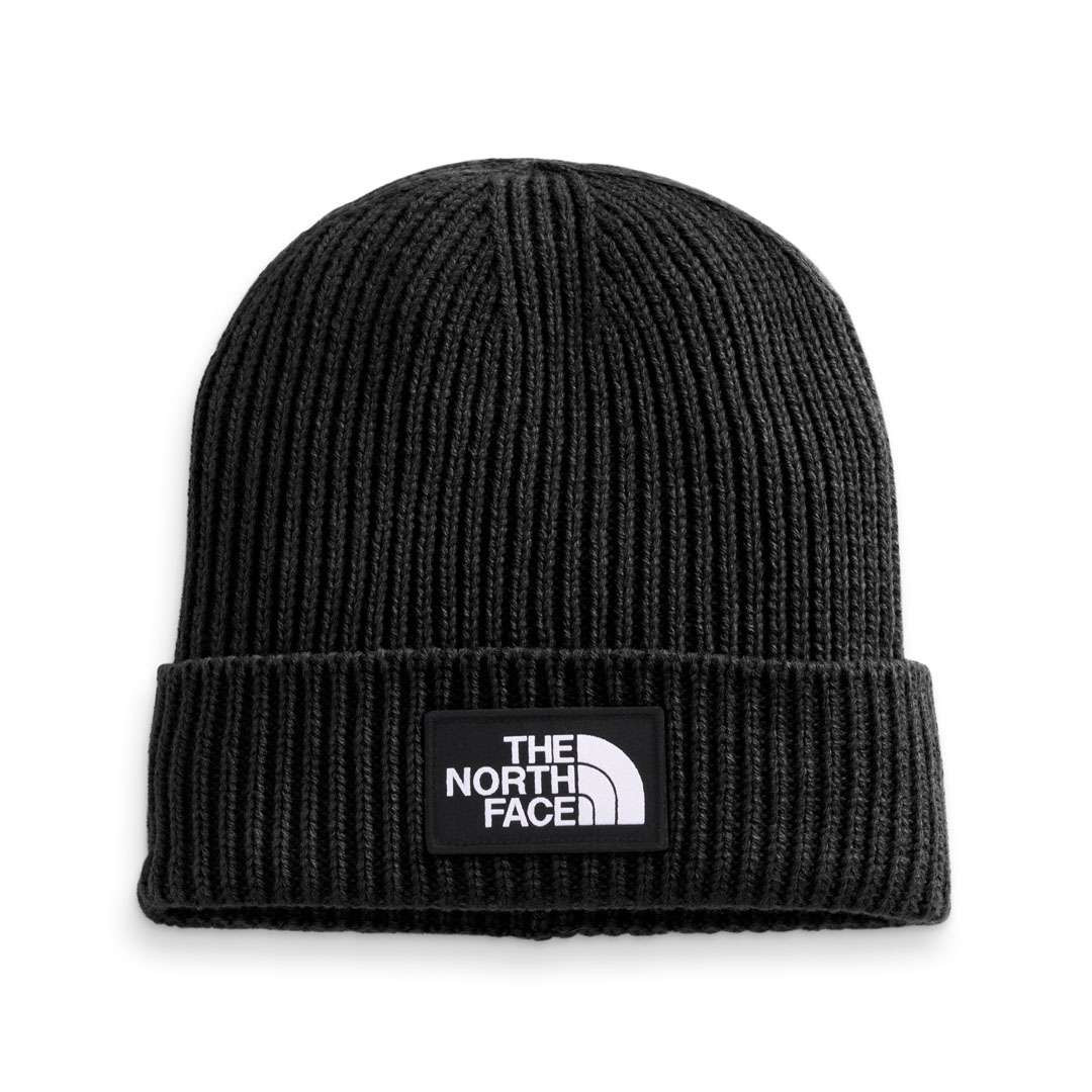 The North Face Logo Box Ribbed Cuffed Beanie