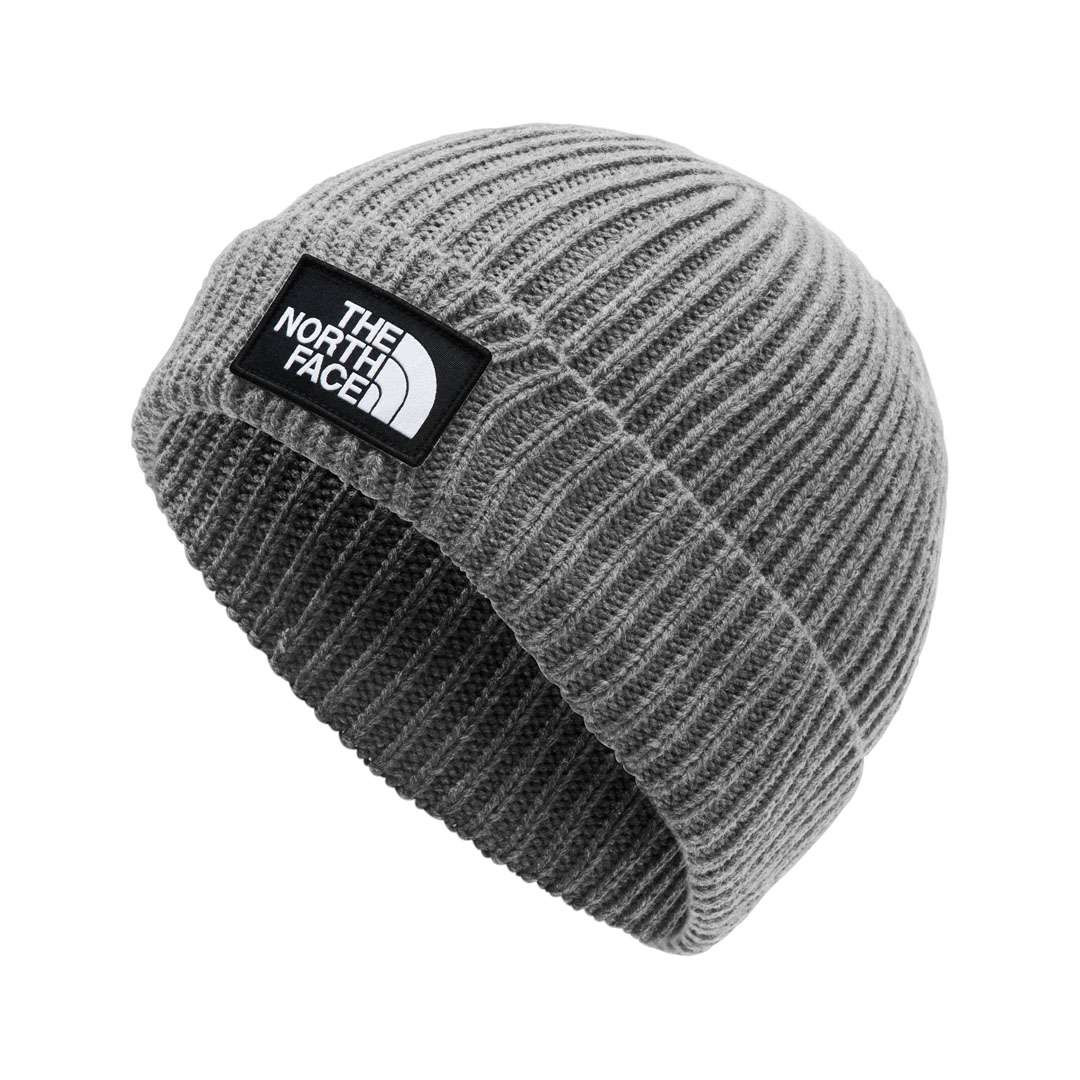 The North Face Logo Box Ribbed Cuffed Beanie
