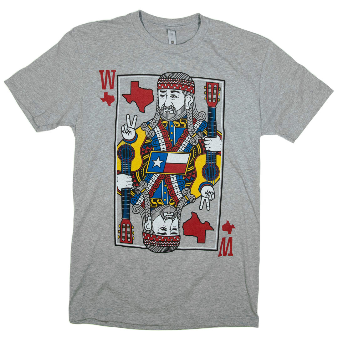 King Of Texas Willie Nelson Tee