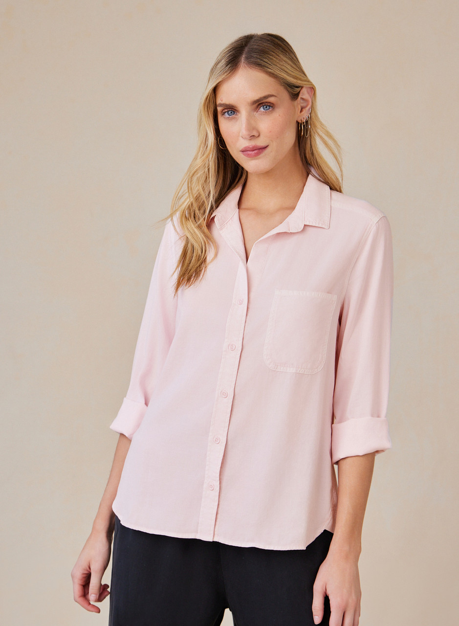 Bella Dahl Women's Shirt Tail Button Down - White 5 Bella Dahl Women's Shirt Tail Button Down - White