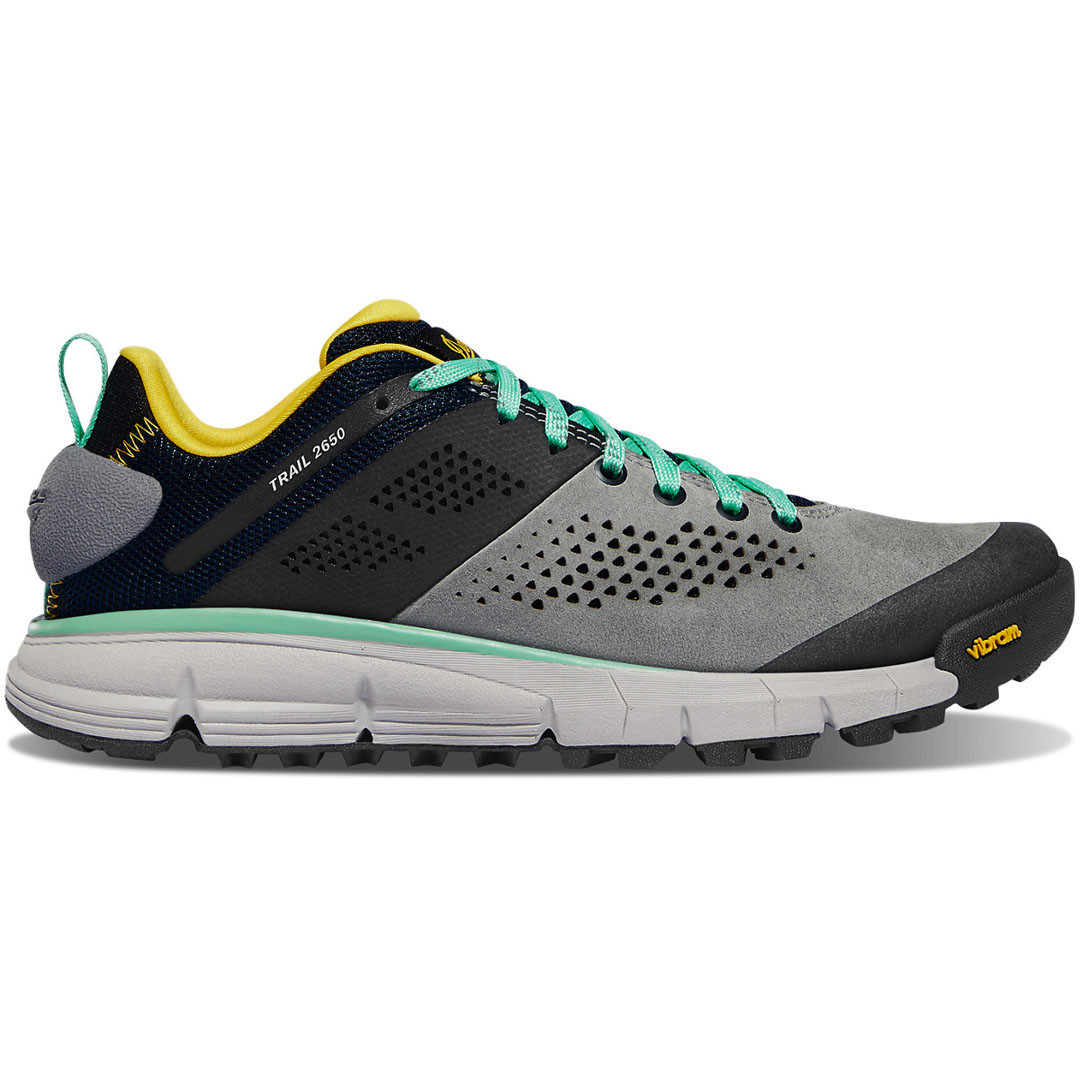 Danner Women's Trail 2650 Shoes - Gray/ Blue/ Spectra Yellow