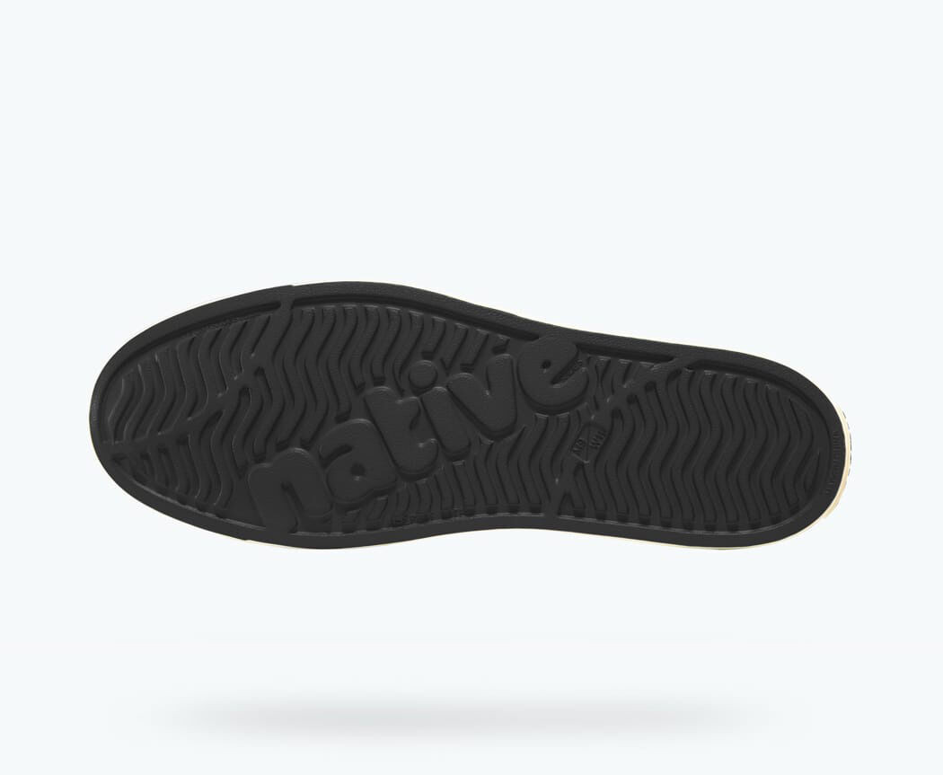 native Women's Jefferson Shoes - Jiffy Black/ Shell White