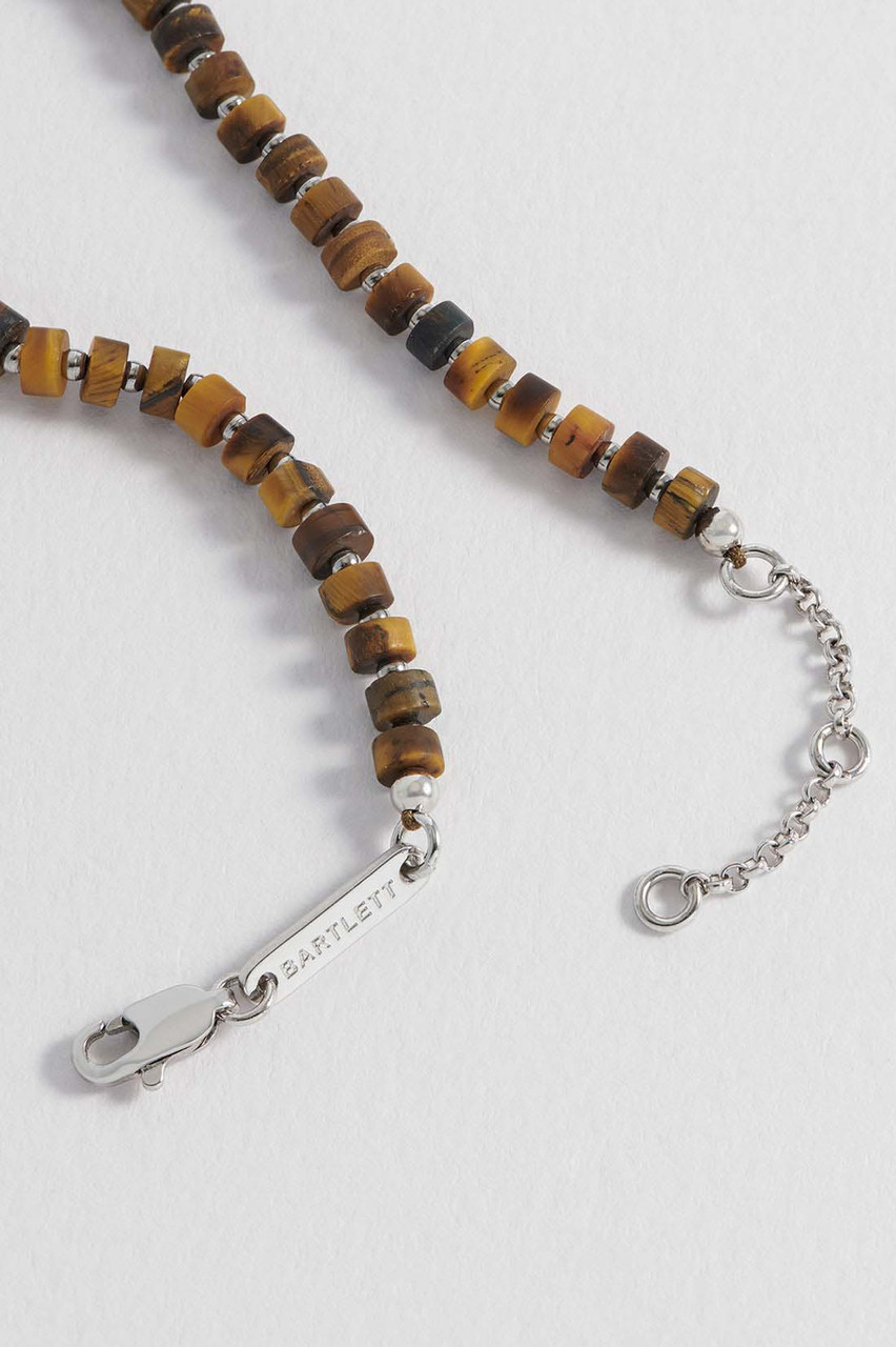 Bartlett London Men's Gemstone Rondelle Bracelet 3 Bartlett London Men's Gemstone Rondelle Bracelet