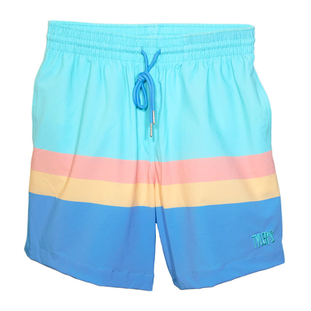 TYLER'S Men's Print Volley Shorts