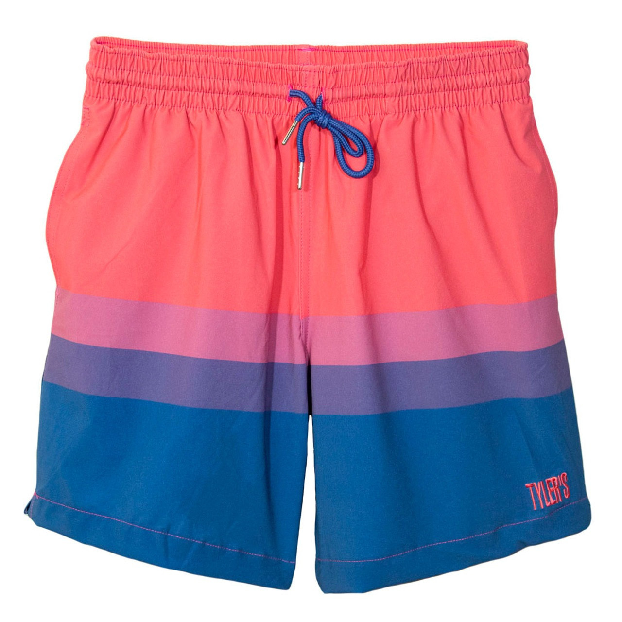 TYLER'S Men's Print Volley Shorts 5 TYLER'S Men's Print Volley Shorts