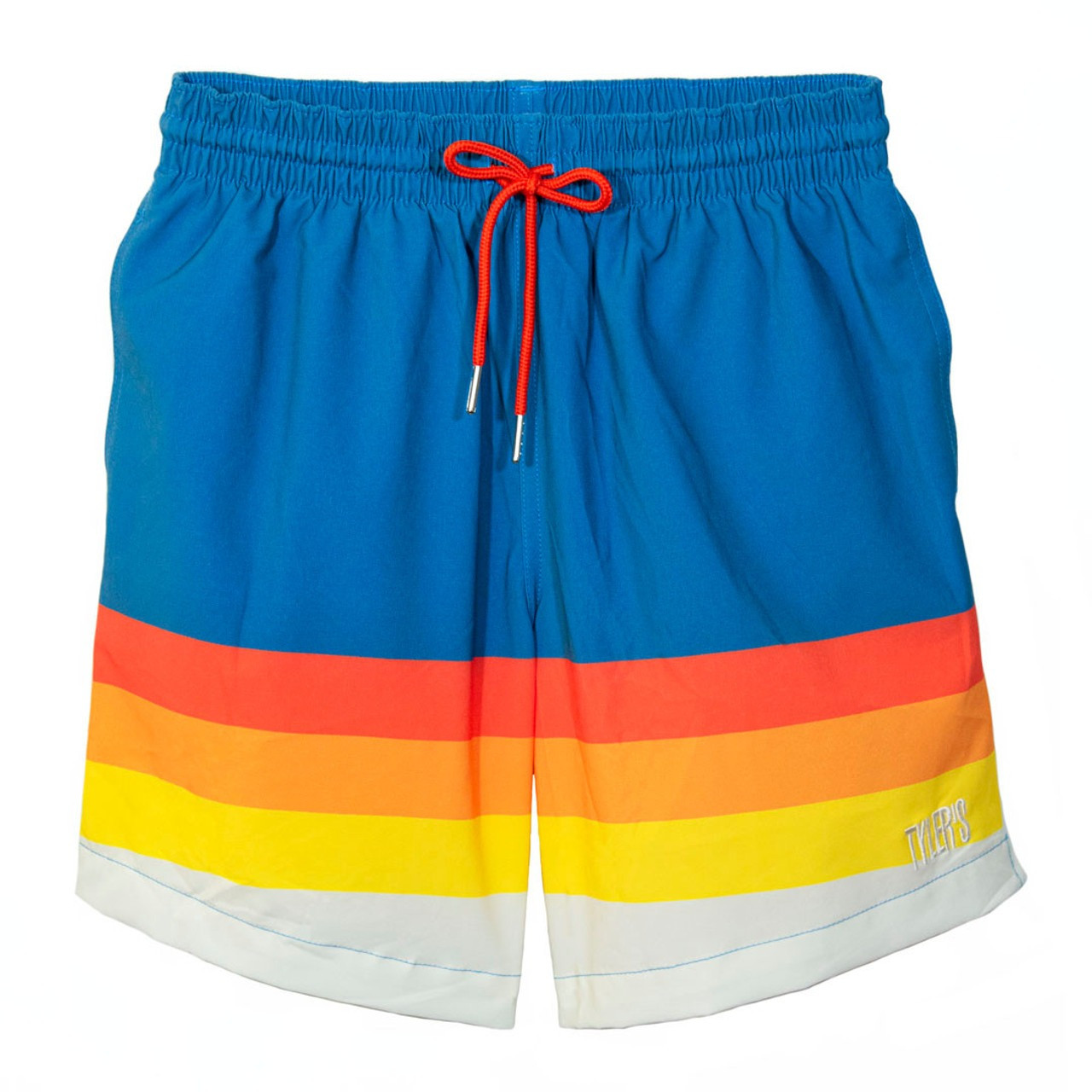 TYLER'S Men's Print Volley Shorts 7 TYLER'S Men's Print Volley Shorts