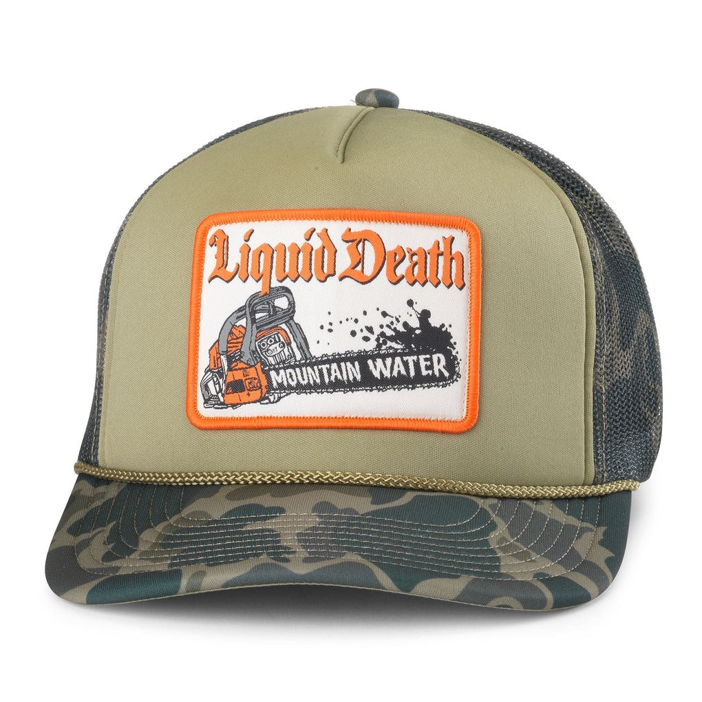 American Needle Liquid Death Mallard Foamy Trucker Hat