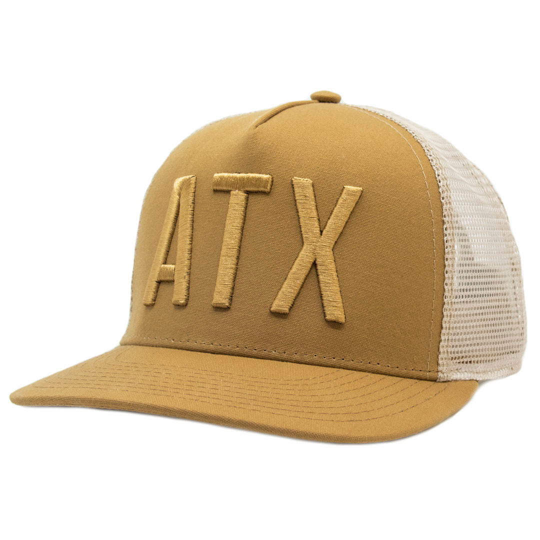 ATX Canvas Trucker Hat
