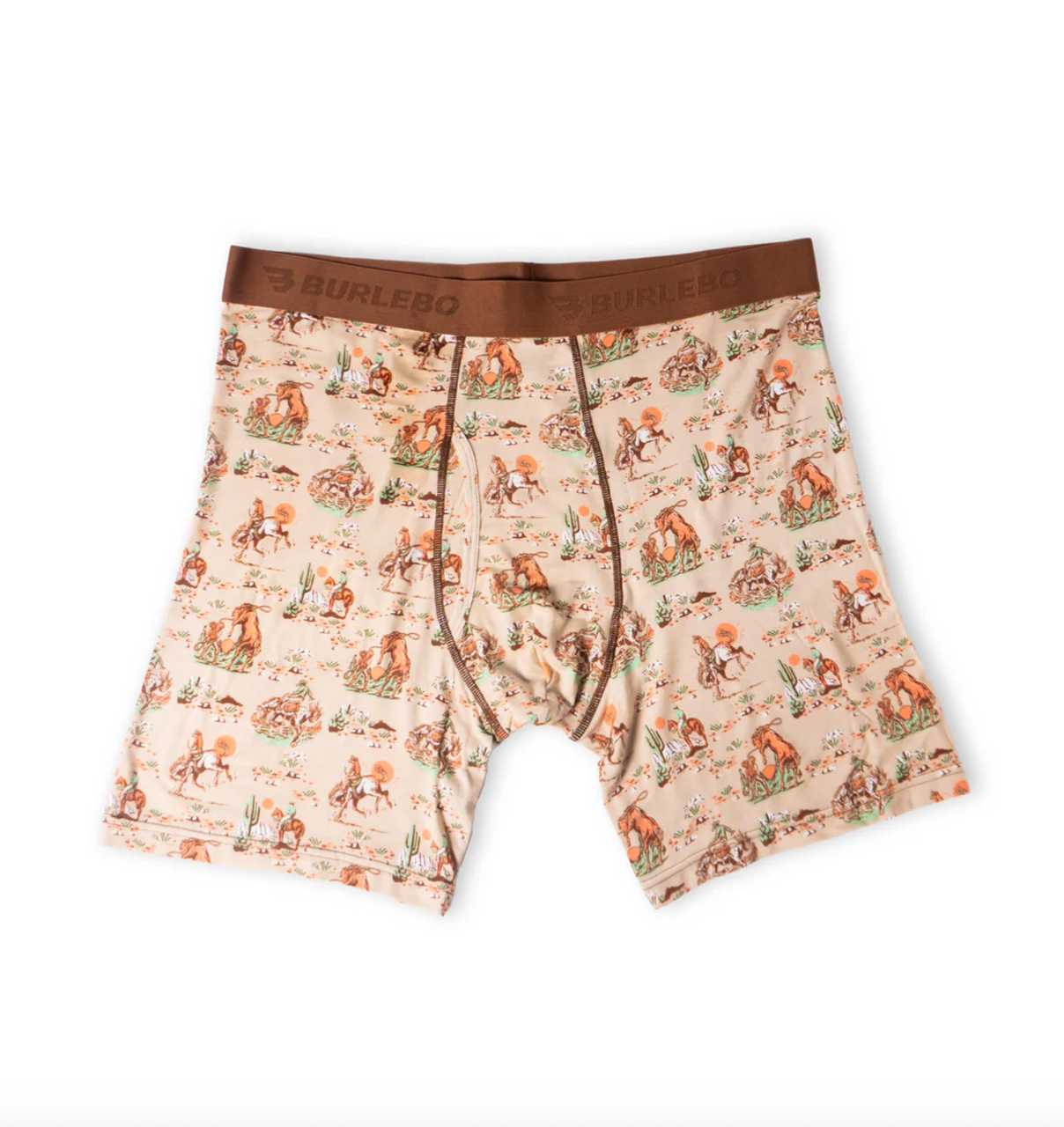 Burlebo Men's Boxer Briefs 3-Pack 4 Burlebo Men's Boxer Briefs 3-Pack