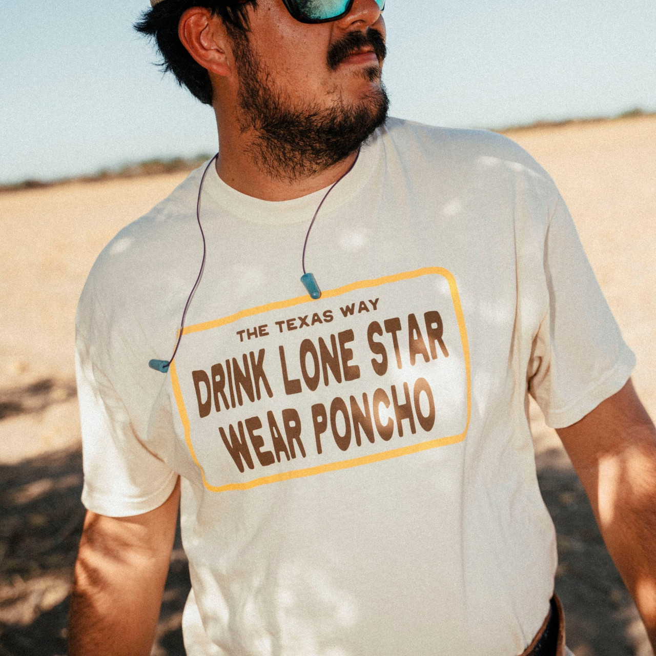 Poncho Outdoors X Lone Star Men's The Texas Way Tee 3 Poncho Outdoors X Lone Star Men's The Texas Way Tee