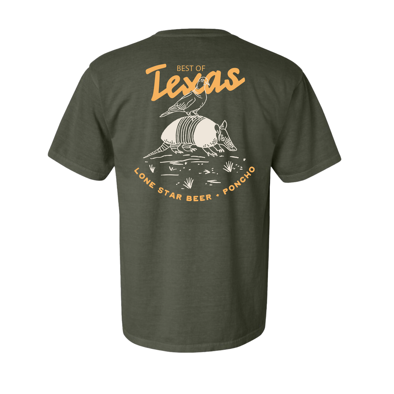 Poncho Outdoors X Lone Star Men's Best of Texas Tee
