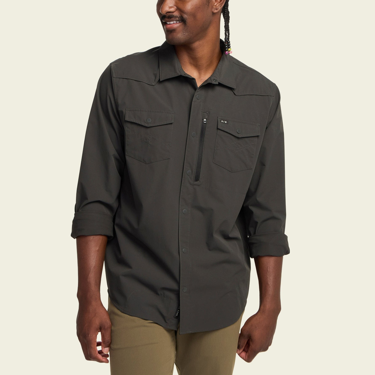 Howler Brothers Men's Emerger Tech Long Sleeve Shirt