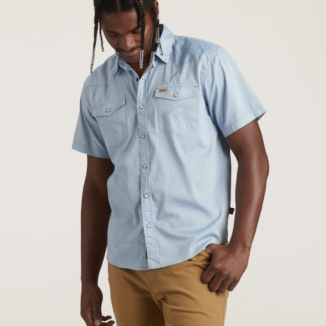 Howler Brothers Men's H Bar B Snapshirt