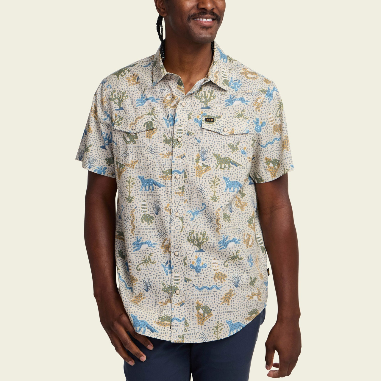 Howler Brothers Men's H Bar B Snapshirt 16 Howler Brothers Men's H Bar B Snapshirt