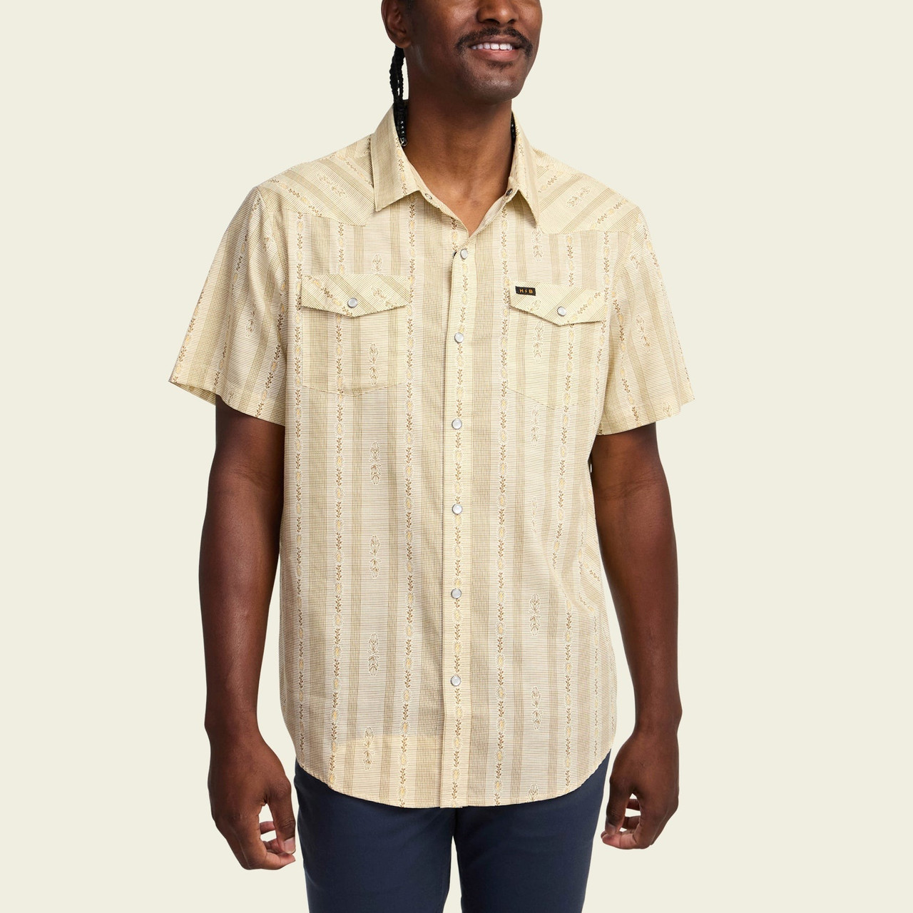 Howler Brothers Men's H Bar B Snapshirt 19 Howler Brothers Men's H Bar B Snapshirt