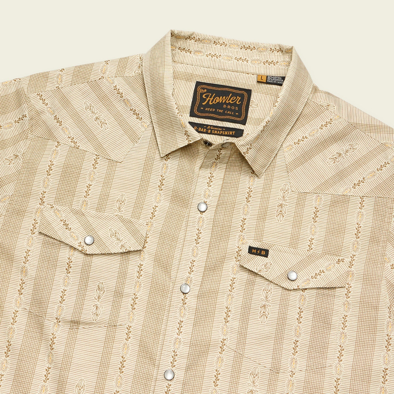 Howler Brothers Men's H Bar B Snapshirt 20 Howler Brothers Men's H Bar B Snapshirt