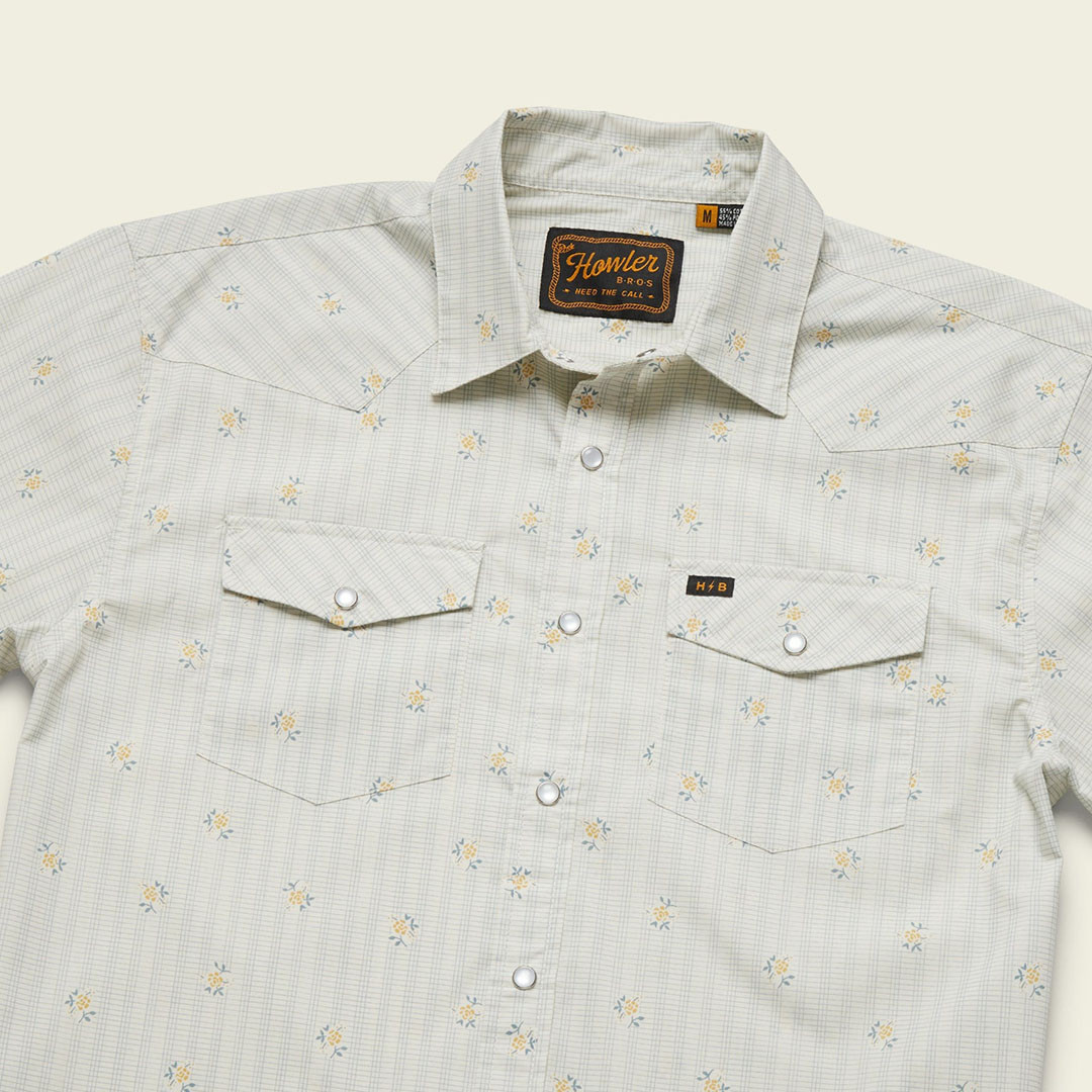 Howler Brothers Men's H Bar B Snapshirt 6 Howler Brothers Men's H Bar B Snapshirt