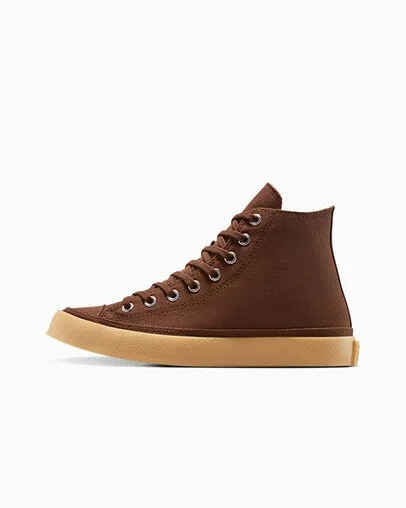 Converse Men's Chuck Taylor All Star High Top Gum Sole Shoes 5 Converse Men's Chuck Taylor All Star High Top Gum Sole Shoes